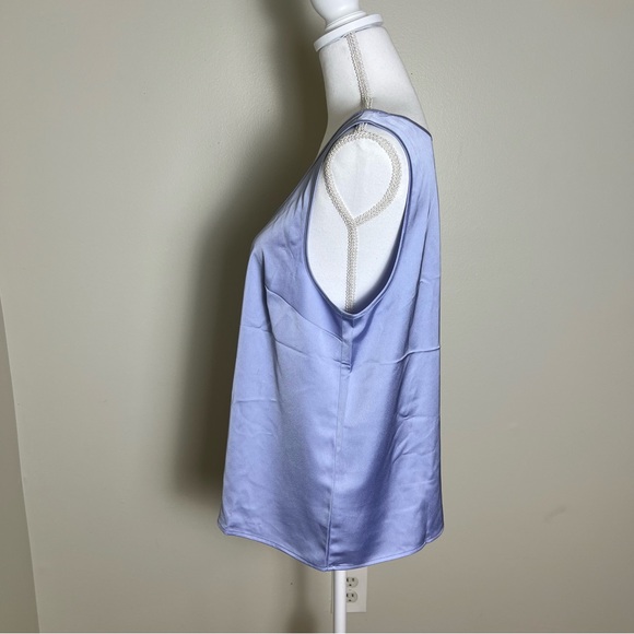 J.Crew Lilac Silk-Blend Tank Top M - Picture 5 of 6